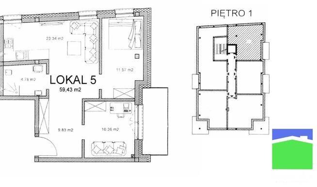 Mieszkanie Pabianice, Warszawska
