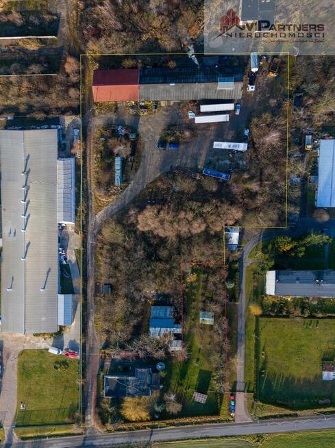 Działka inwestycyjna 15 444m2 z magazynem 646m2