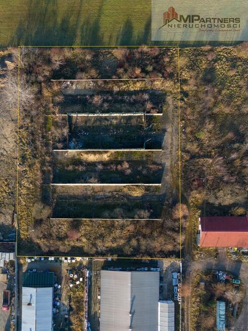 Działka inwestycyjna 15 444m2 z magazynem 646m2