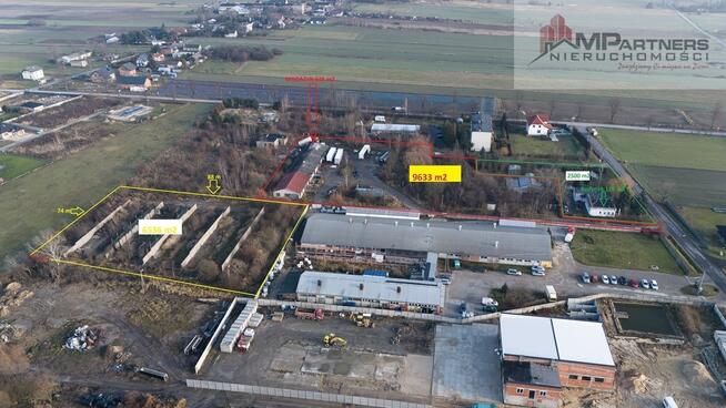 Działka inwestycyjna 15 444m2 z magazynem 646m2