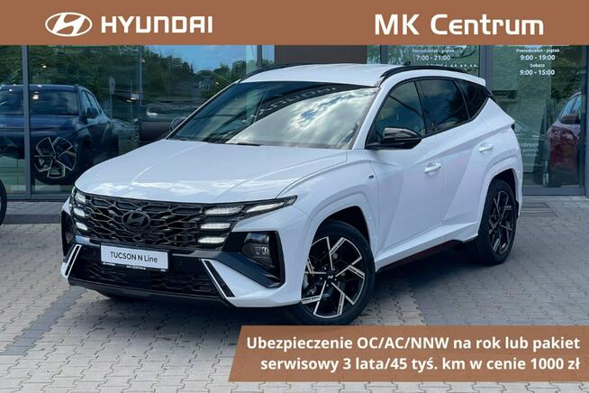 Hyundai Tucson 1.6 T-GDI 2WD 6MT 160KM MY25- wersja N-line- dostępny od ręki