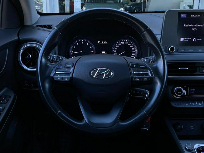 Hyundai Kona 1.6T-GDI 198KM 7DCT Comfort Gwarancja Android Auto 1 rej.2022 FV23%