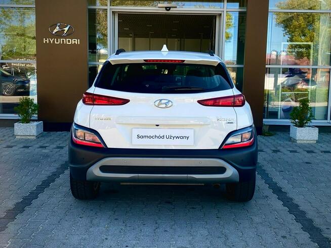 Hyundai Kona 1.6T-GDI 198KM 7DCT Comfort Gwarancja Android Auto 1 rej.2022 FV23%