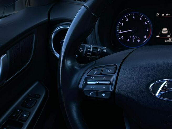 Hyundai Kona 1.6T-GDI 198KM 7DCT Comfort Gwarancja Android Auto 1 rej.2022 FV23%