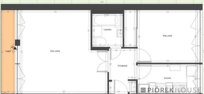 2-pokojowe mieszkanie na Śródmieściu