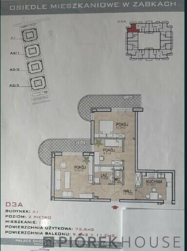 3-pokojowe mieszkanie w Ząbkach