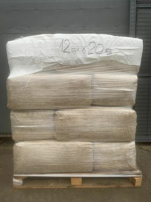 Ściółka lniana dla koni, zwierząt, drobiu, paleta 12 opk.