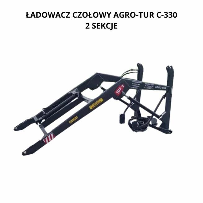 ŁADOWACZ tur euroramka C 330 3 sekcje hydrauliki nowy siłown
