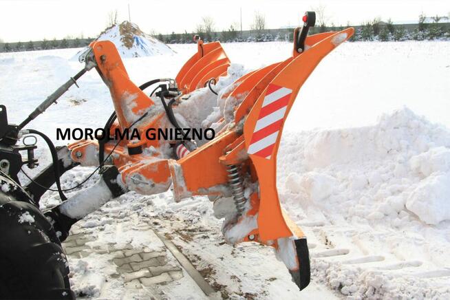 Pług śnieżny strzałka ROLMAKO hydrauliczny składany euro kom