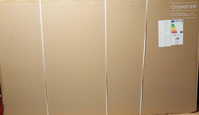 Sprzedam-TELEWIZOR Samsung 65 -4-K -Paragon Gwarancja-NOWKA