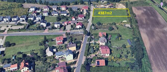 Tychy Cielmice działka budowlana ul Targiela 4387m2 z MPZP