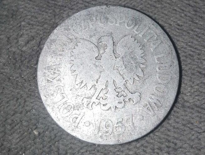 Sprzedam monetę 50 groszy z 1957r