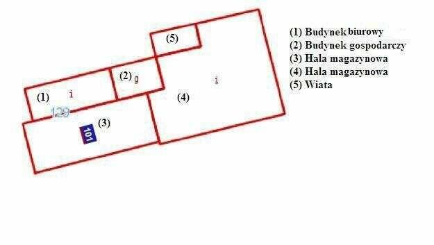 2-Hale magazynowe 420+290m2.Biuro 120m2 razem.830 m2