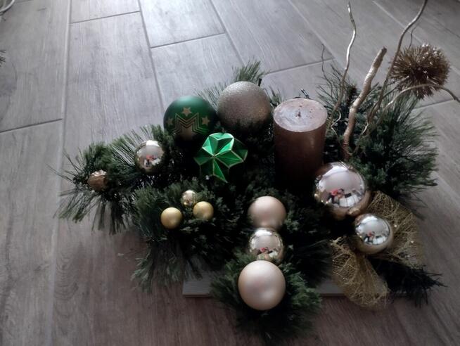 Świąteczny stroik.