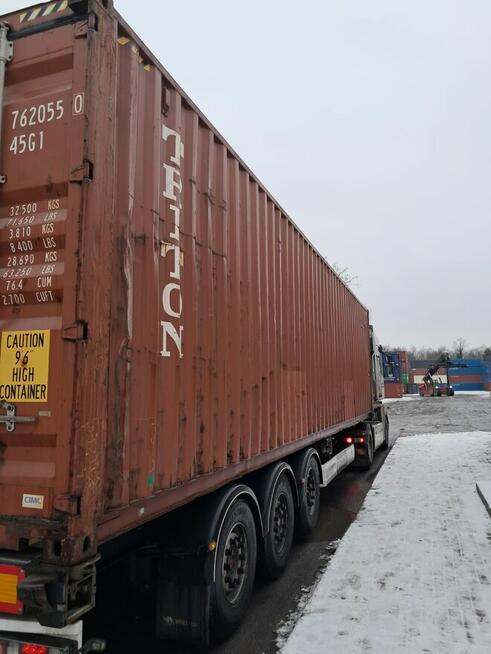 Kontener morski 40HC CW / 12 metrów - Pewny Kontener