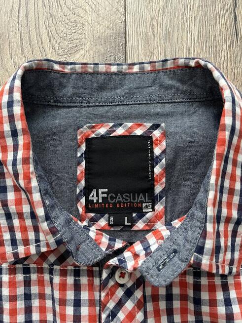 Koszula Męska 4F rozm. L 100% Bawełna Szczecin