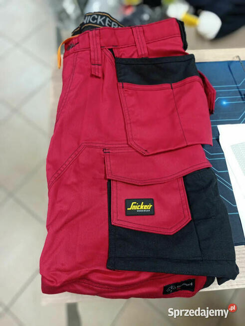 Snickers 6241 AllroundWork Red/Black – Rozmiar 54