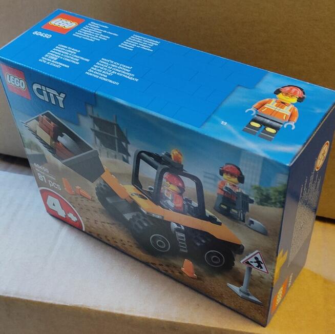 LEGO City 60450 Żółta ładowarka kołowa