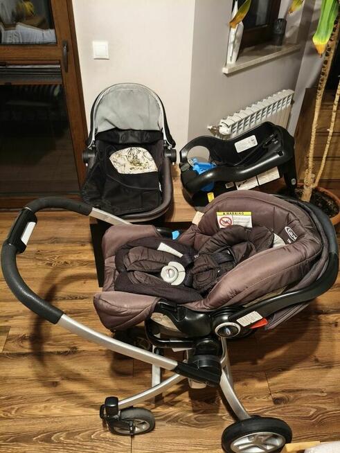 Nosidełko, wózek, baza, adapter, gondola Graco Trilogic