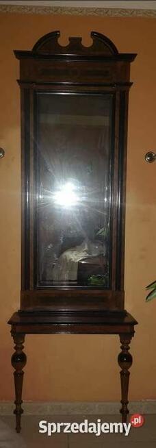 Lustro z konsolą. XIX wiek. Eklektyk. Drewno i kryształowe