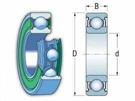 Łożysko 7202 BEP SKF Niemcy (NOWE)