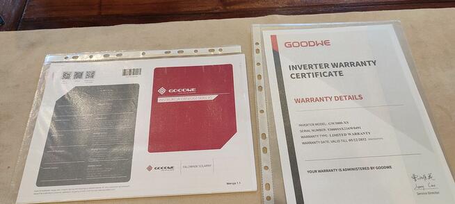 Inwerter, falownik Goodwe GW3000-XS - On-Grid, jednofazowy