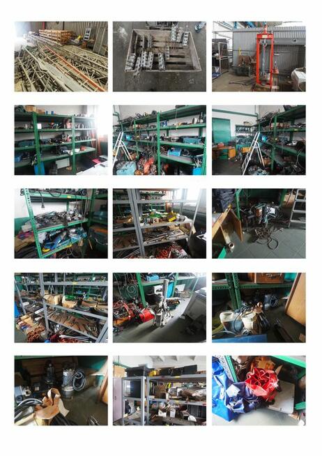 Wyposażenie Narzędziowni oraz sprzęt komputerowy