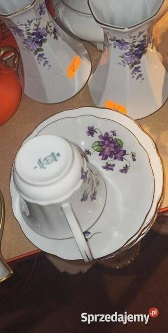 Fiołeczki. Filiżanka. Syg. Rheinpfalz. Germany.