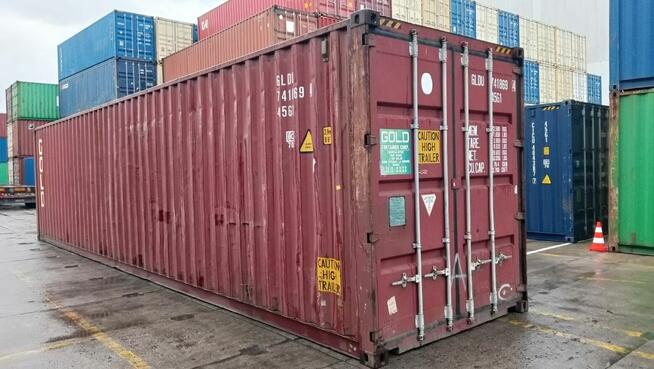 Na sprzedaż kontener morski 40 HC używany- od ręki