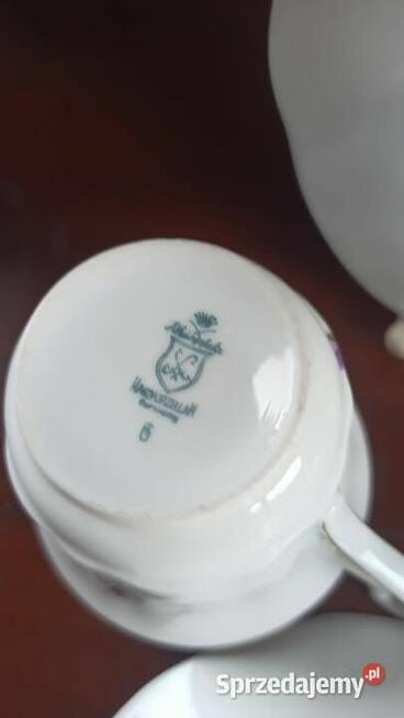 Fiołeczki. Filiżanka. Syg. Rheinpfalz. Germany.