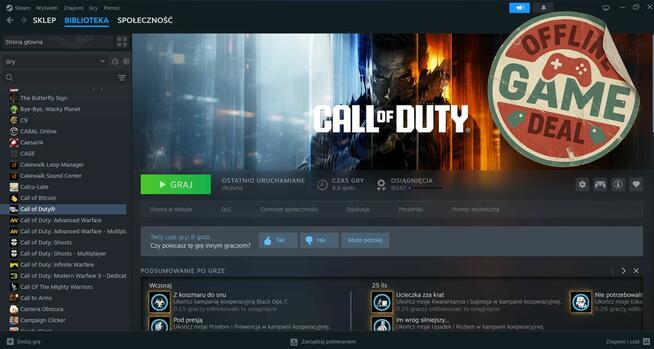 Call of Duty Black Ops 7 Kampania Online PC Steam Konto