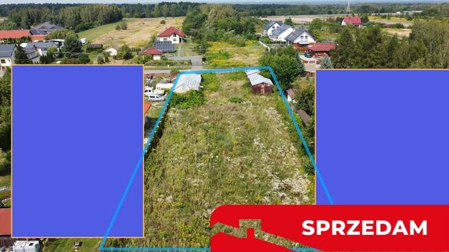 Działka z MPZP 0,54 ha w Bronowicach gm. Puławy..