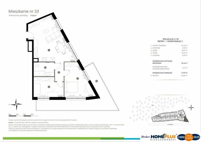 0%, Apartamenty w Miasteczku Wilanów, własny park