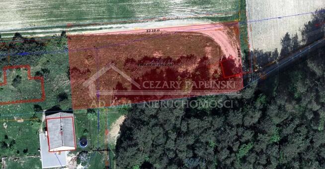 Działka budowlana Zalesie, Podleśna