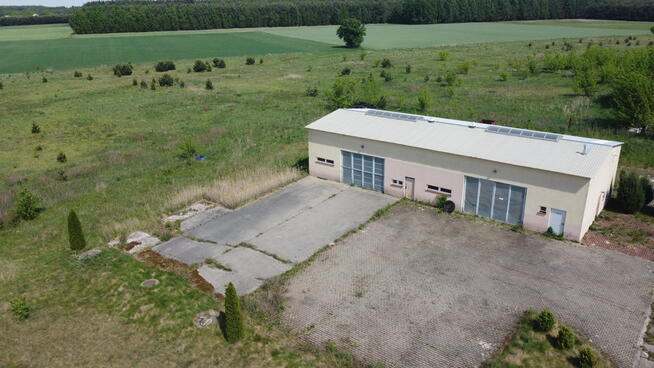 Hala produkcyjno-warsztatowa 209 m kw. gm. Przyłęk