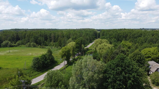 Dwa domy na dużej działce 100 km. od Warszawy.