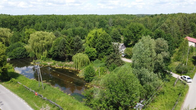 Dwa domy na dużej działce 100 km. od Warszawy.