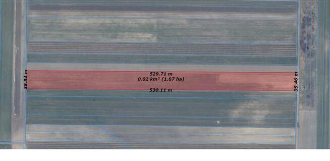 Działka rolna 1,80 ha Mszadla Nowa gm. Przyłęk
