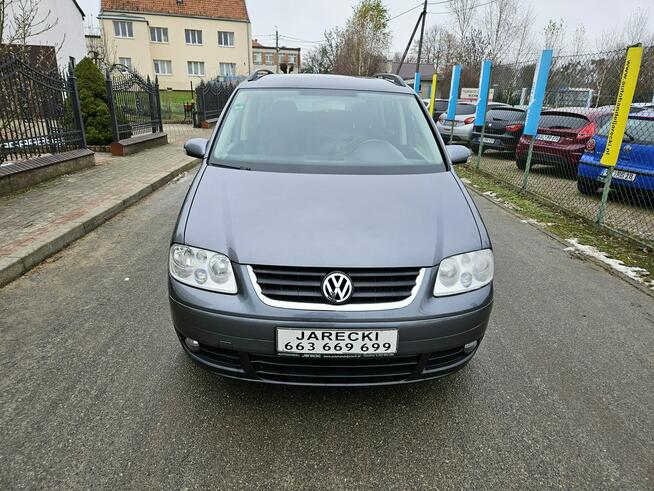 Volkswagen Touran Opłacony Zdrowy Zadbany Serwisowany Klima Navi 7osob 1Wł Po Serwisie