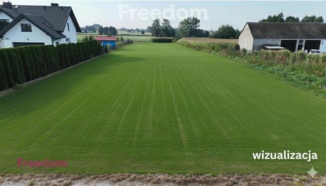 Duża działka blisko Płocka