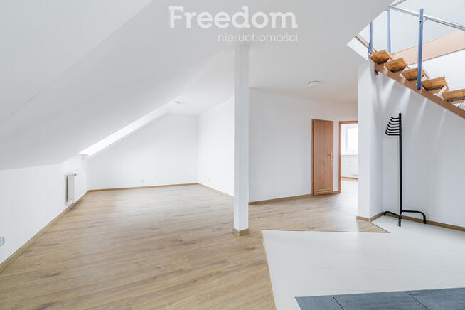 Przestronne mieszkanie z antresolą