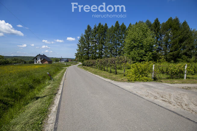 Działka z WZ, media, las 4 km od Rzeszowa