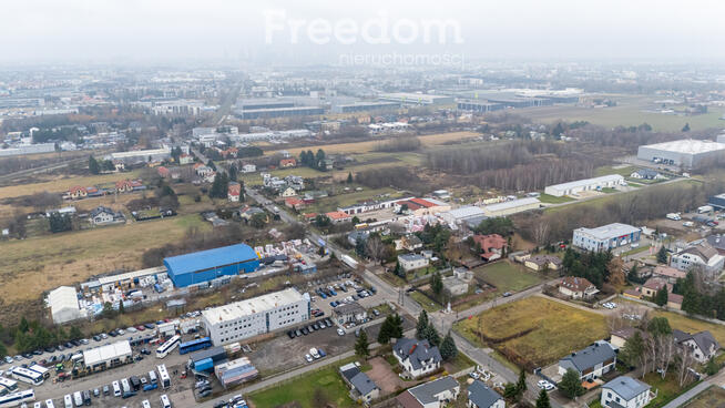 Działka budowlana 1850 m2 – Włochy, ul. Jutrzenki