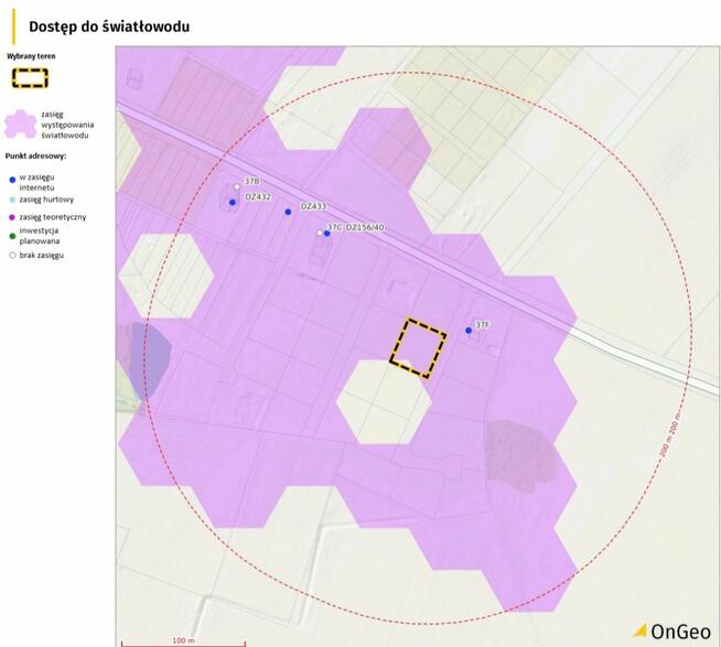 Działka rekreacyjna Gorawino gm. Rymań