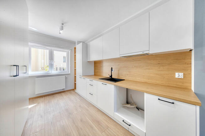 Kawalerka gotowa do zamieszkania, wysoki standard