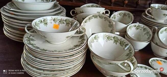 Filiżanka z talerzykiem z Serwisu Morbar.