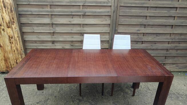 Komplet Paged stół rozkładany Cuba + 4 krzesła Linea Macao