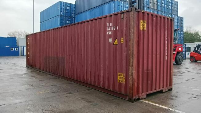 Na sprzedaż kontener morski 40 HC używany- od ręki