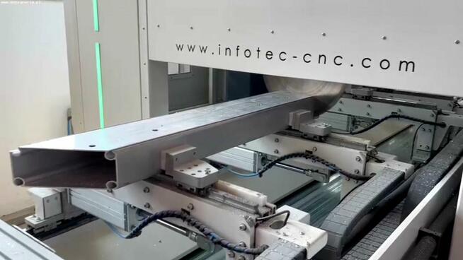 Centrum obróbki profili InfoTEC 6205 PRO 5 AXIS