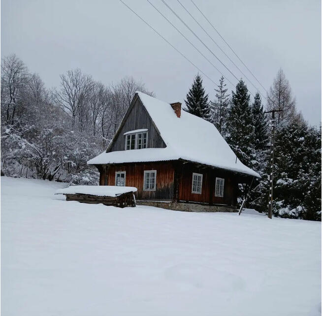 Leśniczówka Wetlina Bieszczady działka 35 arów